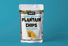 Load image into Gallery viewer, Garlic &amp; Sea Salt Plantain Chips
